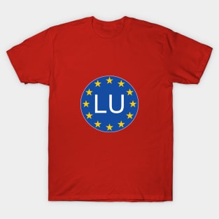 Luxembourg Letzebuerg T-Shirt